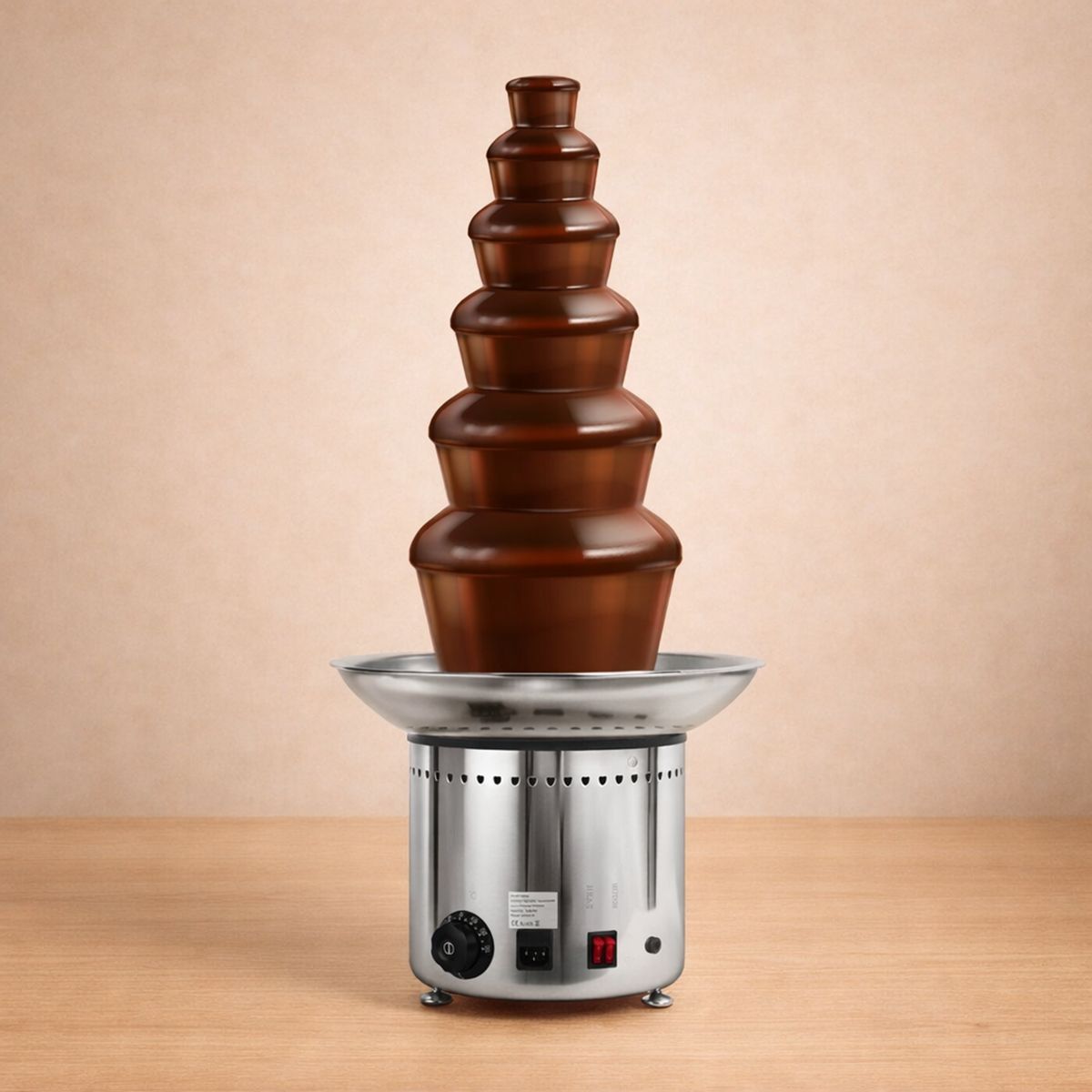 Chocoladefontein 6 lagen Chocoladefontein 6 lagen