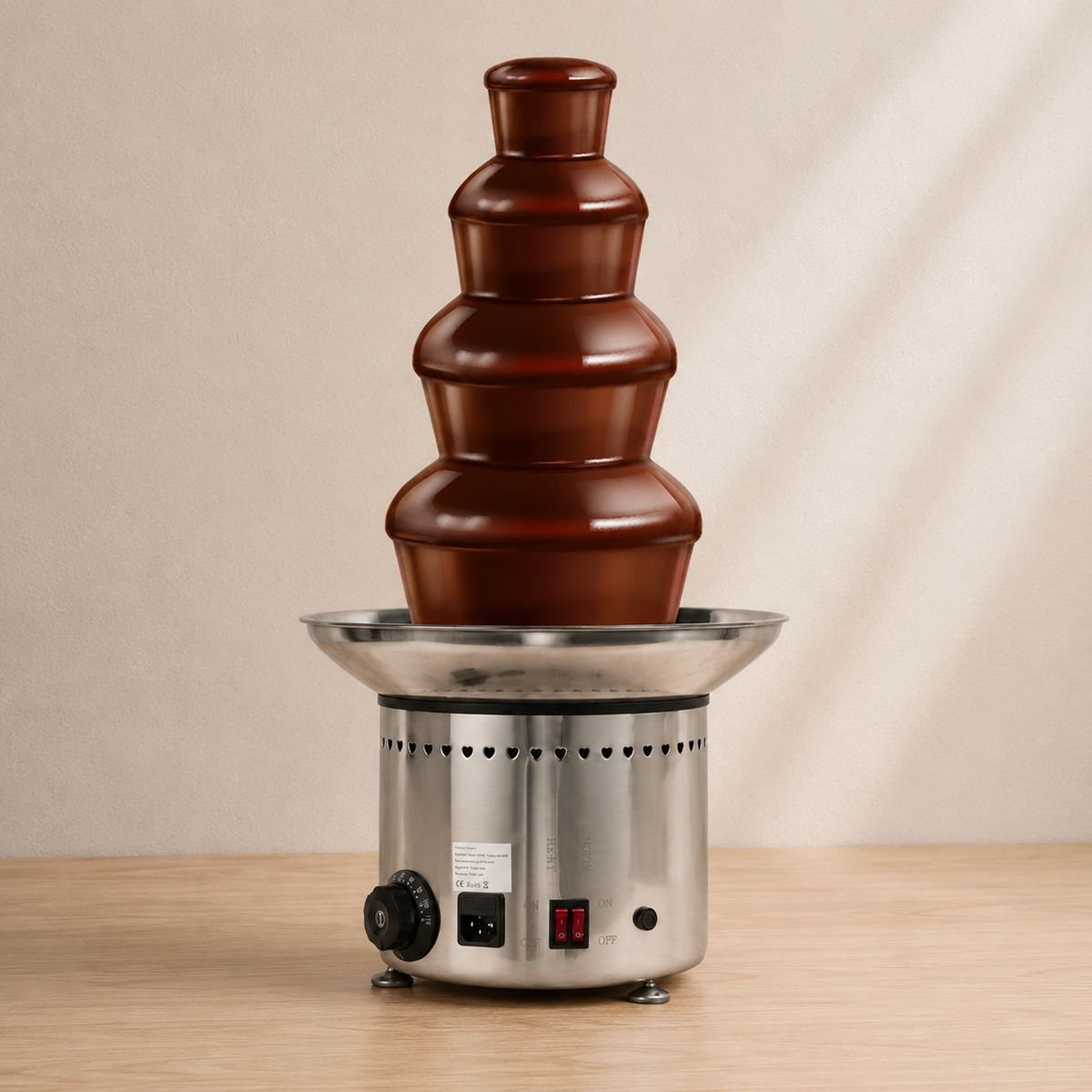 Chocoladefontein 4 lagen Chocoladefontein 4 lagen