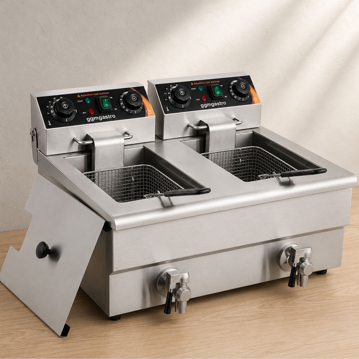 Friteuse 2x 8 liter Friteuse 2x 8 liter